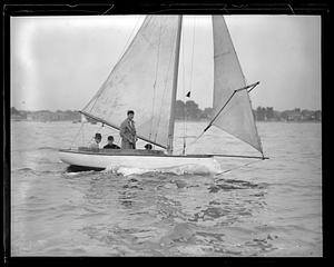 People on a sailboat