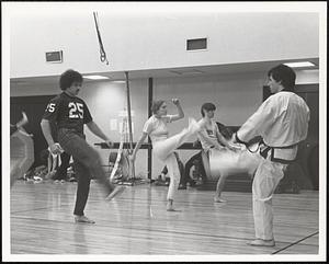 Martial arts class