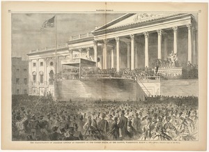 The Inauguration of Abraham Lincoln as President of the United States, at the Capitol, Washington, March 4, 1861