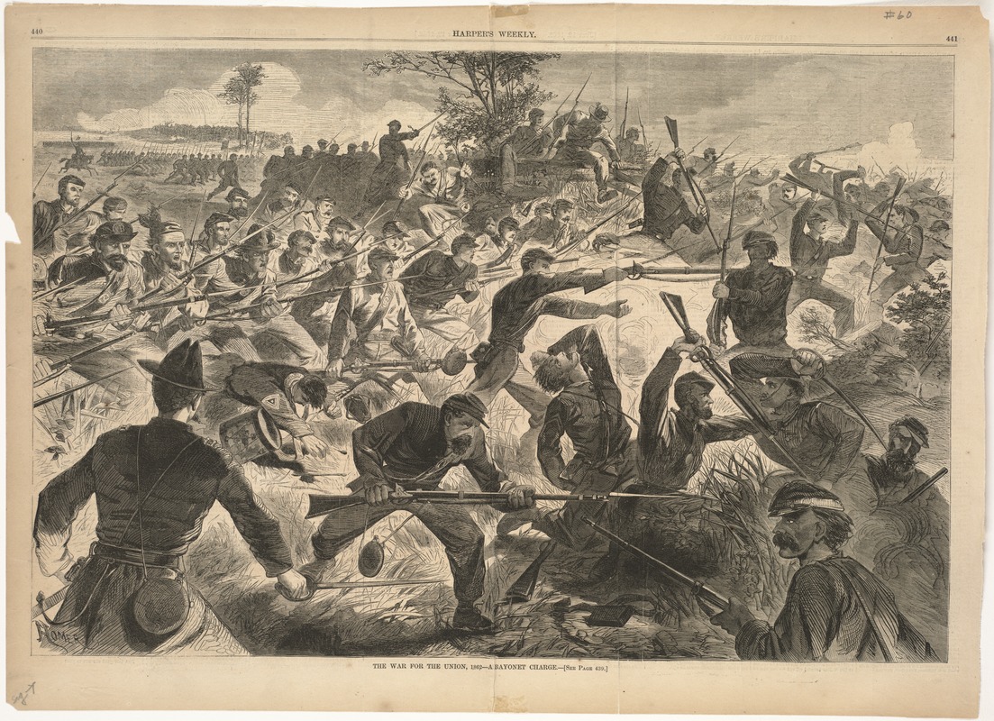 The War for the Union, 1862--A bayonet charge