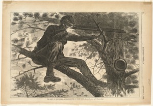The Army of the Potomac--A sharp-shooter on picket duty