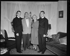 John P. Banks and his whole family
