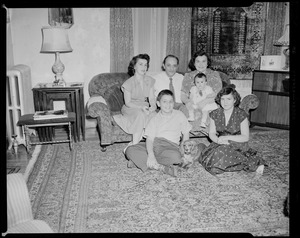 Leon Caragulian and family