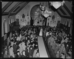 George Changelian, Miss Anahid Ann Karoghlanian wedding