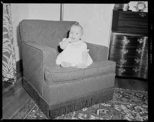 James J. Greeley and family. Baby girl Susan