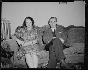 Aram Karamanoukian and his wife