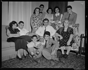 Mr. + Mrs. Kerhour Hadagian and family