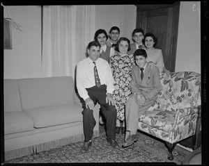 Mr. + Mrs. Kerhour Hadagian and family