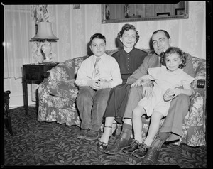 Ralph E. Kickham and family