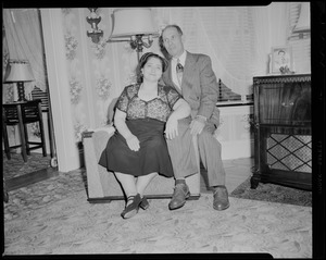 Mr. and Mrs. Salvatore Lucifora. Salvatore, Lucy