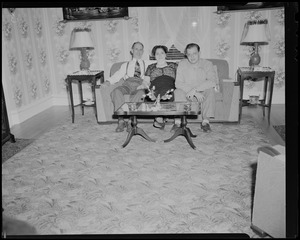 Mr. and Mrs. Salvatore Lucifora. Salvatore, Lucy, Frank