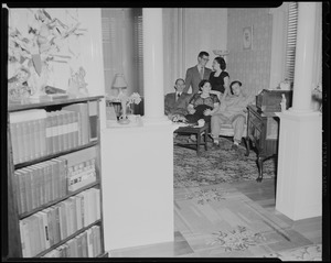 Mr. and Mrs. Salvatore Lucifora. Salvatore, Lucy, Frank, Josephine, and Fred De Rocha
