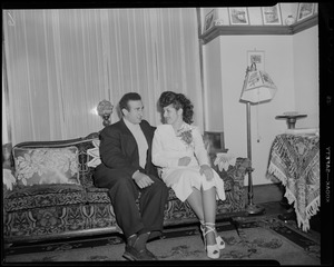 Mrs. Alice Mahakian's daughter Martha. Mr. Joe Sacco.