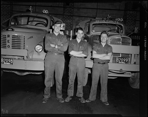 Jack Powers and 2 other men, works for Mello Fuel Co.