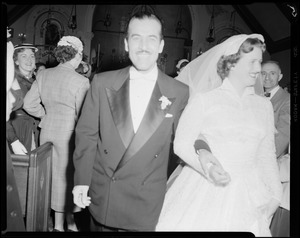 Kerop Nahabedian, Miss Jeanne Maria Strassel [wedding]