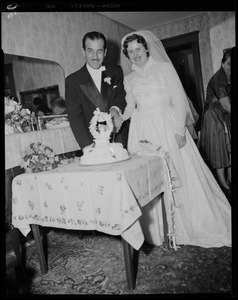 Kerop Nahabedian, Miss Jeanne Maria Strassel [wedding]