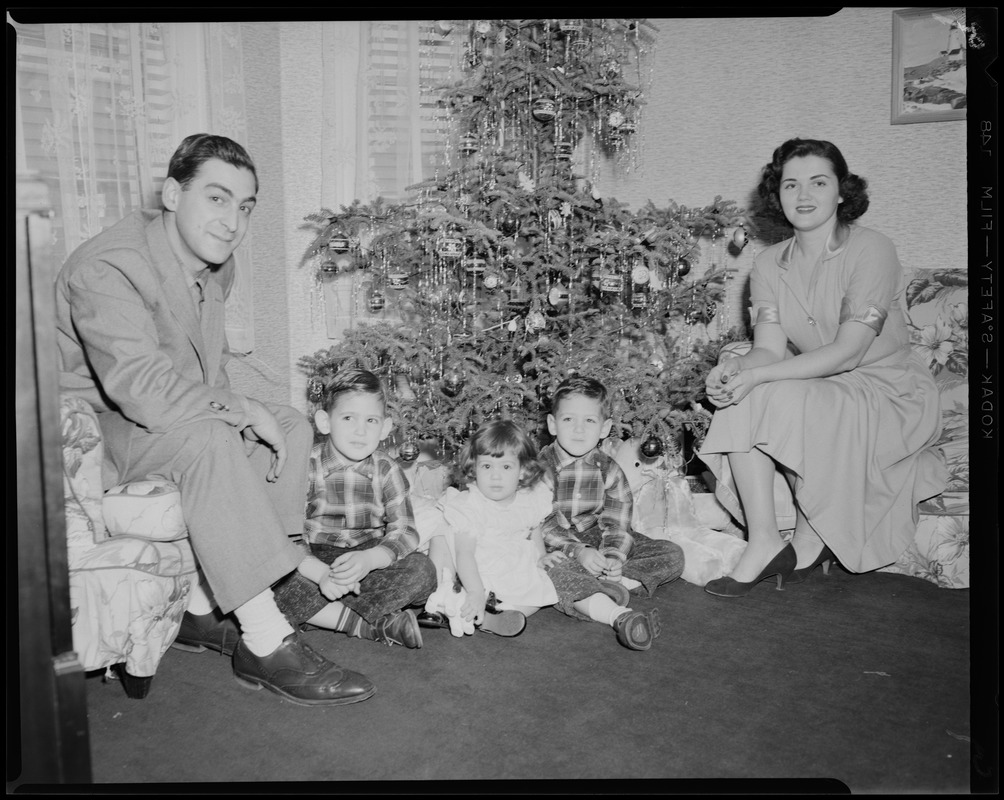 John A. Ristuccia and family. Johnny, Jean, Jackie, Paul, Jean