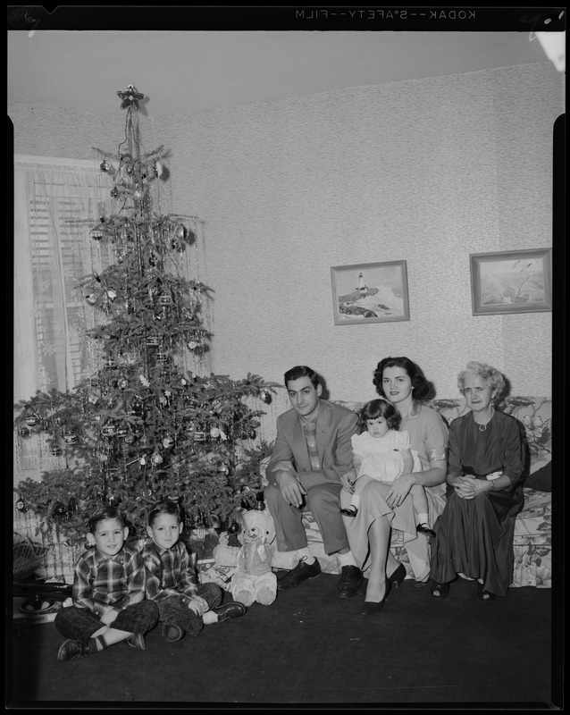 John A. Ristuccia and family. Johnny, Jean, Jackie, Paul, Jean