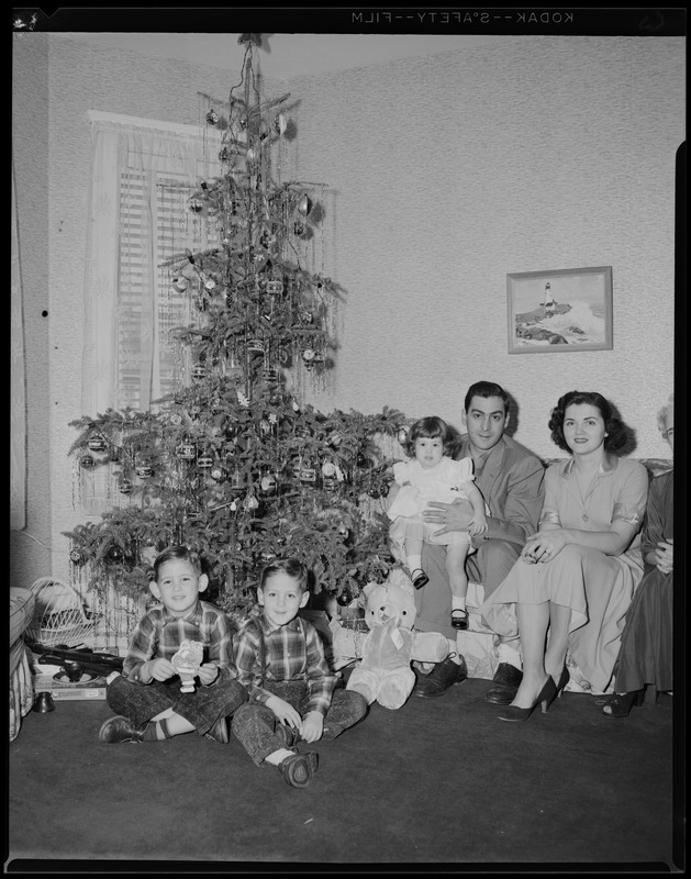 John A. Ristuccia and family. Johnny, Jean, Jackie, Paul, Jean