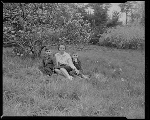 Mrs. Joan C. Roth, Arnold Arboretum. Billy, Steven