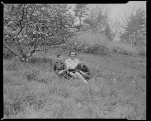 Mrs. Joan C. Roth, Arnold Arboretum. Billy, Steven