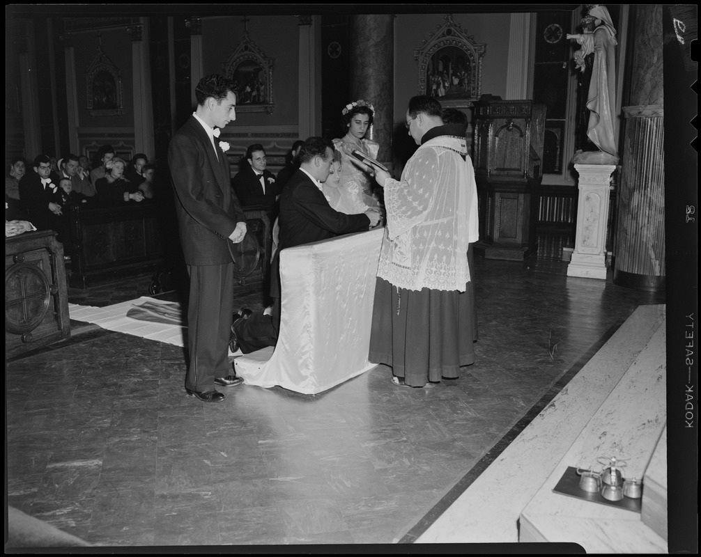 Mr. Joseph L. Sacco married to Miss Martha Mahakian