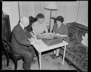 Samuel, Anna Veal and Isabel Gulesian
