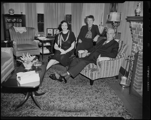 Mr. & Mrs. Francis E. White. Frank, Elizabeth, Barbara