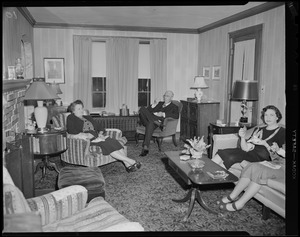 Mr. & Mrs. Francis E. White. Frank, Elizabeth, Barbara