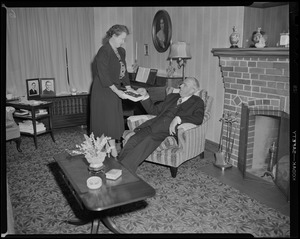 Mr. & Mrs. Francis E. White. Frank, Elizabeth, Barbara