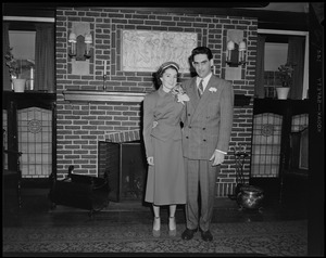 Mr. & Mrs. David S. Willis, wedding day