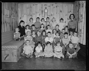 Children's class. Mrs. Pauline McKay, Mrs. Verna Warren