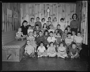 Children's class. Mrs. Pauline McKay, Mrs. Verna Warren