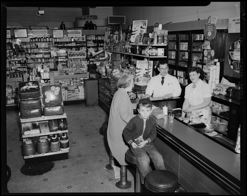 Richard's Drug Store, 678 Centre St.