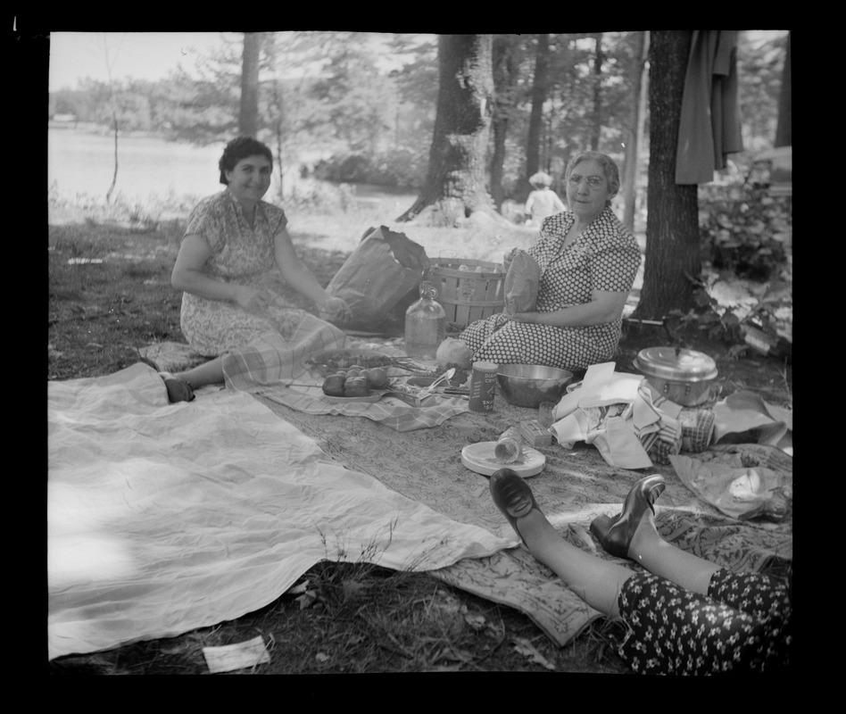 At Houghton Pond. Santough. Laura Arzouhaljian