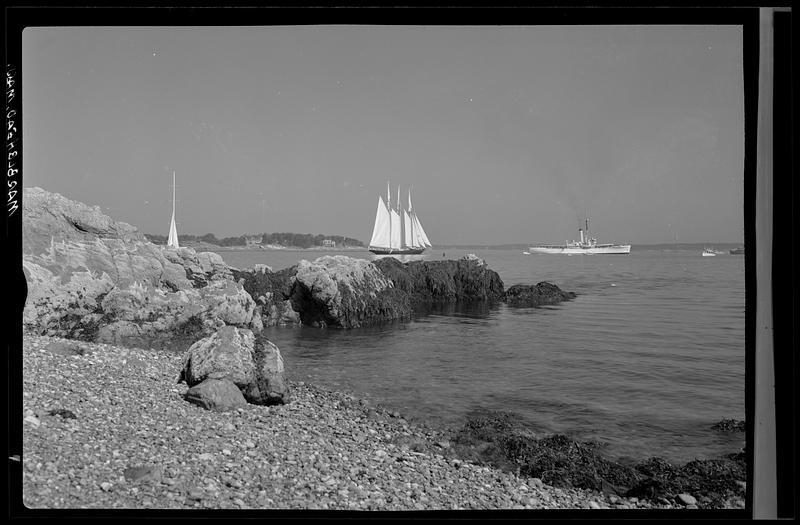 Marblehead, "Out Beyond Lighthouse," marine