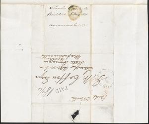 Charles Connell to George Coffin, 1 March 1845