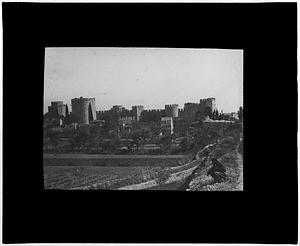 Turkey. Constantinople. Old walls