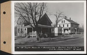 26-30 South Main Street, tenements, Boston Duck Co., Bondsville, Palmer, Mass., Feb. 9, 1940