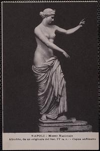 Napoli - Museo Nazionale. Afrodite, da un originale del Sec. IV (a. c.) - Capua anfiteatro