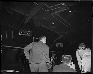 Head coach Edward Steitz on the sideline