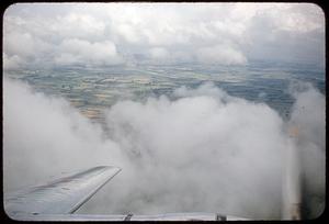 Airplane view, Ireland