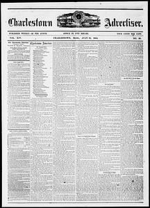 Charlestown Advertiser, July 23, 1864