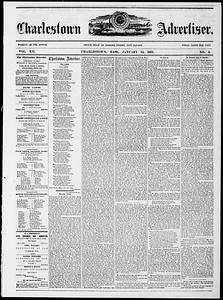 Charlestown Advertiser, January 25, 1862