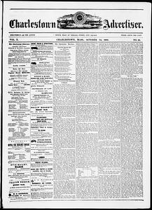 Charlestown Advertiser, October 24, 1860