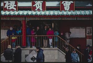 Boston, Chinatown, spectators, Chinese New Year