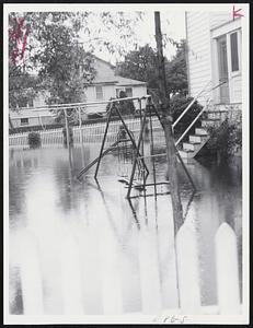 Kids won't be able to play on this for a while - House on Campbell Rd.