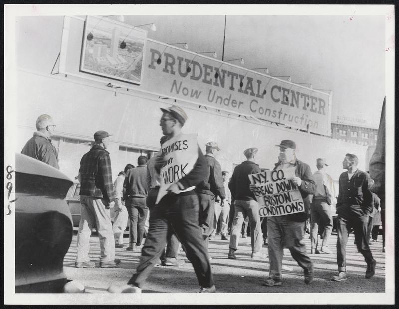 Labor strike Iron workers