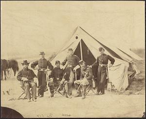 Officers of 17th New York Battery, June, 1863