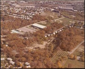 Aerial photo of Boston